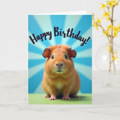 Carte d'anniversaire Bright Gaze (Fleur jaune)