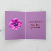 Carte d'anniversaire brillante et audacieuse 80e p (Intérieur)