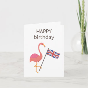 Carte d'anniversaire britannique