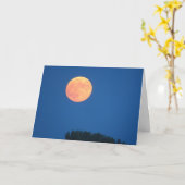 Carte d'anniversaire « Buck Moon » (Fleur jaune)