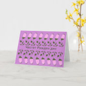 Carte d'anniversaire bulgare (Fleur jaune)