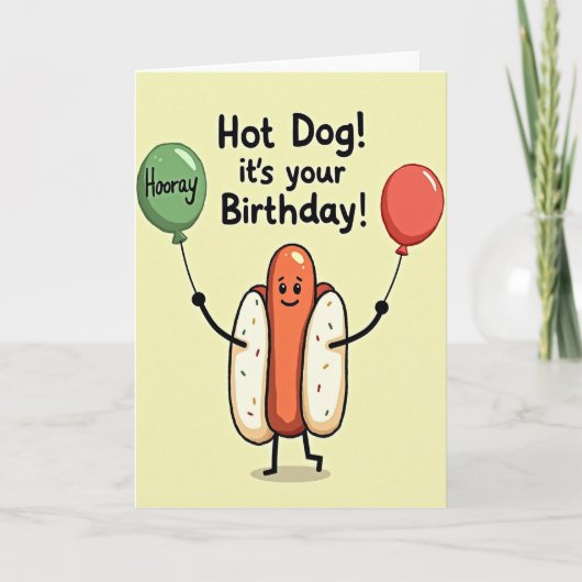 Carte d'anniversaire Bun Sprinkle (Devant)
