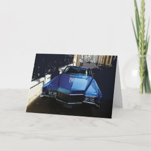 Carte d'anniversaire Cadillac