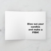 Carte d'anniversaire Carré Penguin (Intérieur)