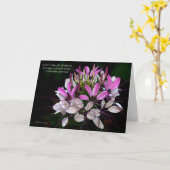 Carte d'anniversaire : Carte (Fleur jaune)