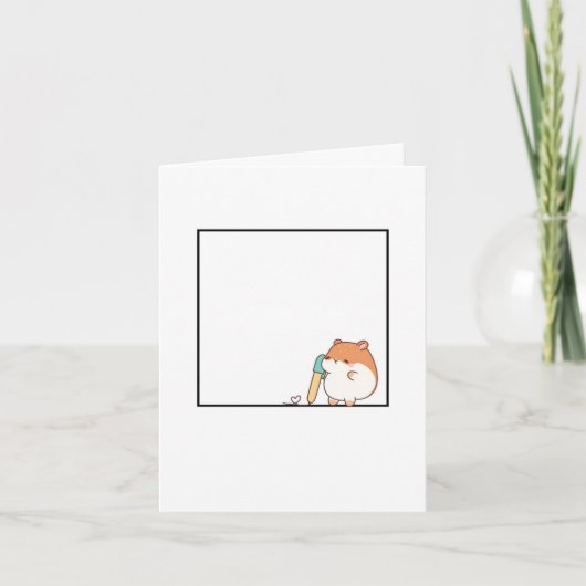 Carte d'anniversaire, carte d'anniversaire de hams (Devant)