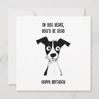 Carte d'anniversaire Carte d'anniversaire drôle po