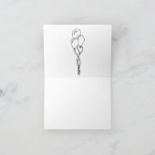 Carte d'anniversaire - Carte de couleur (Intérieur)