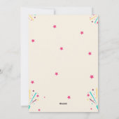 carte d'anniversaire - carte de voeux d'anniversai (Dos)