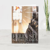 Carte d'anniversaire catholique - latin (Devant)