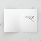 Carte d'anniversaire catholique - latin (Intérieur)