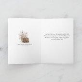 Carte d'anniversaire catholique Sainte Gianna Moll (Intérieur)