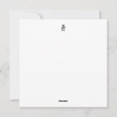 Carte d'anniversaire Cavalier King Charled Spaniel (Dos)