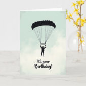 Carte d'anniversaire céleste (Fleur jaune)