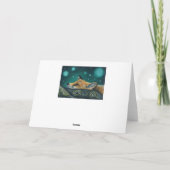 Carte d'anniversaire Celtic Fox (Dos)