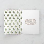 Carte d'anniversaire Cerf de la forêt (Intérieur)
