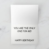 CARTE D'ANNIVERSAIRE CHAUDE DE TOMATE (Intérieur)