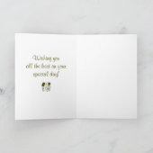 Carte d'anniversaire "Cheval Noir Misty" (Intérieur)