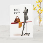 Carte d'anniversaire chic et douce (Fleur jaune)