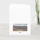 Carte d'anniversaire--Chien de coton (Dos)