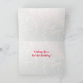 Carte d'anniversaire Chili Peppers (Intérieur)