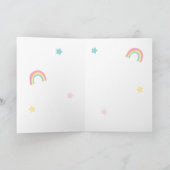 Carte d'anniversaire chinoise, carte de voeux arc- (Intérieur)