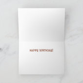 Carte d'anniversaire Chouette Mignonne (Intérieur)