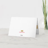 Carte d'anniversaire Christian (Dos)