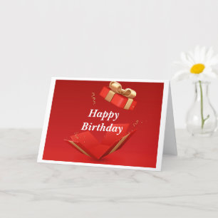 Carte d'anniversaire Christian