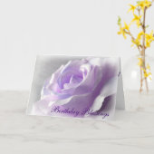 Carte d'anniversaire Christian (Fleur jaune)