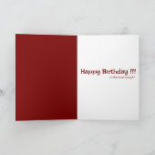 Carte d'anniversaire Chuihaha (Intérieur)