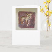 Carte d'anniversaire Chuihaha (Fleur jaune)