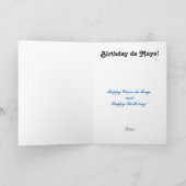 Carte d'anniversaire Cinco de Mayo (Intérieur)