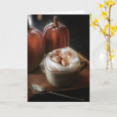 Carte d'anniversaire citrouille Spice and Everythi (Fleur jaune)