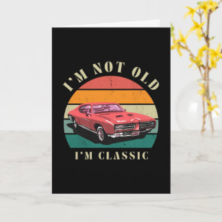 Carte d'anniversaire classique