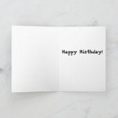 Carte d'anniversaire Clown 5 ans (Intérieur)