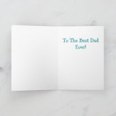 Carte d'anniversaire Coeur papa (Intérieur)