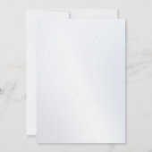 Carte d'anniversaire colibri et vague bleue (Dos)