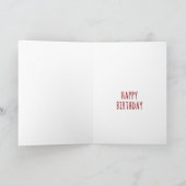 Carte d'anniversaire Combat d'ours (Intérieur)
