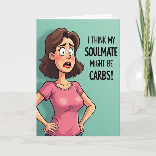 Carte d'anniversaire comique (Devant)