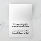 Carte d'anniversaire "Commander ici" (Intérieur)