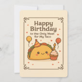 Carte d'anniversaire coquine, Carte drôle d'annive (Devant)