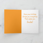 Carte d'anniversaire Cosy Frog (Intérieur)