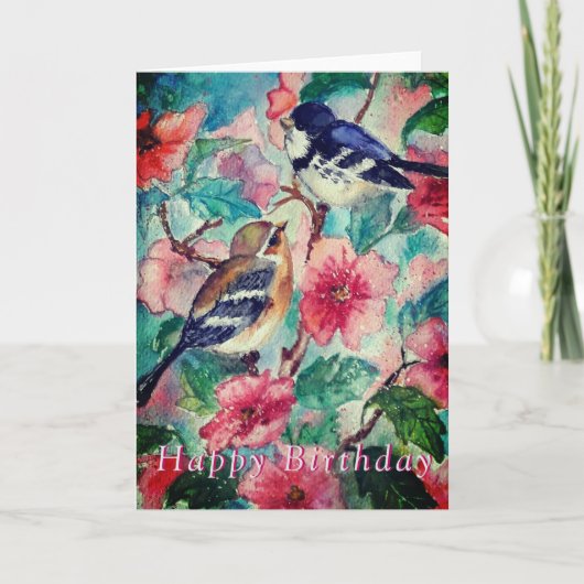 Carte d'Anniversaire Couple (Devant)