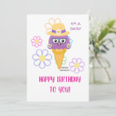 Carte d'anniversaire Creamy Dreamies Birthday Card (Debout devant)