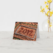 Carte d'anniversaire Crochet 2012 (Fleur jaune)