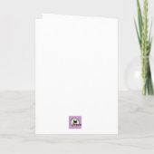 Carte d'anniversaire Croissant (Dos)