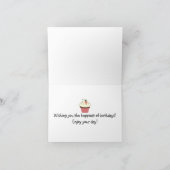 Carte d'anniversaire Cupcake (Intérieur)
