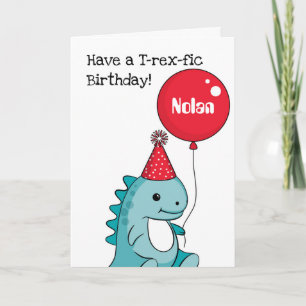 Carte d'anniversaire Cupcake avec nom personnalisé