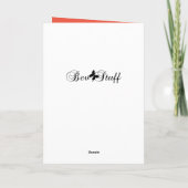 Carte d'anniversaire Cupcake Citrouille d'Hallowee (Dos)